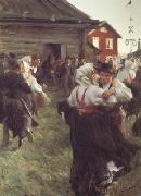 Anders Zorn Midsummer Dance (nn02) oil painting